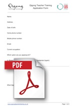 QTT Application Form PDF